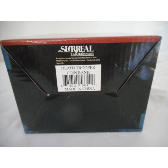 NIB Disney 2016 Star Wars Rogue One Death Trooper Helmet Coin Bank - Picture 11 of 12